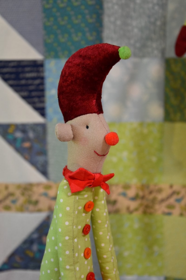 Bubbles the Clown Rag Doll