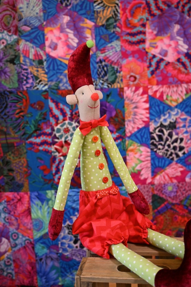 Bubbles the Clown Rag Doll