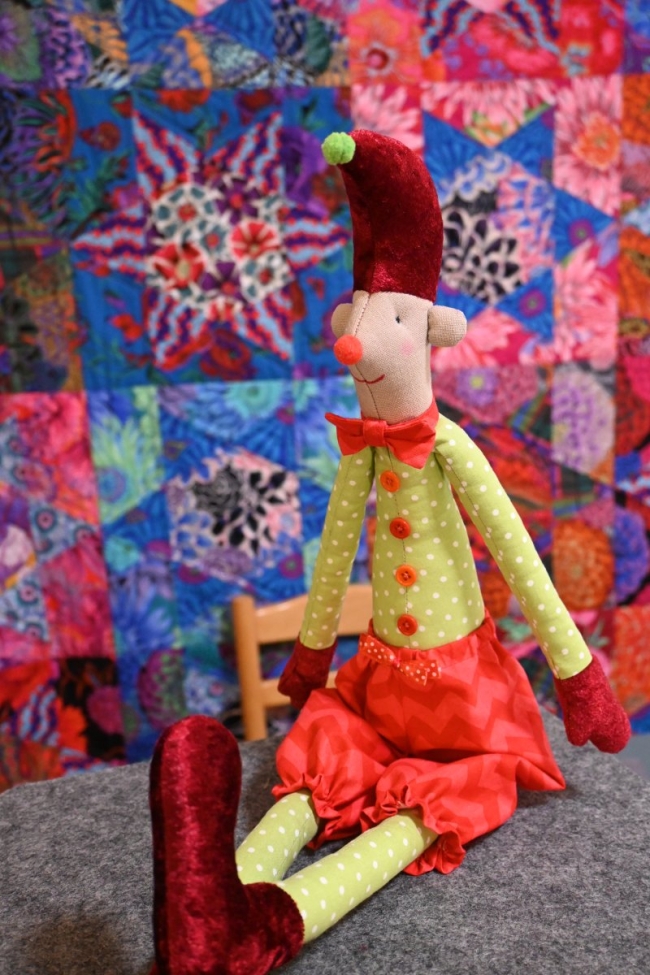 Bubbles the Clown Rag Doll