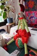 Bubbles the Clown Rag Doll