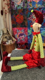 Bubbles the Clown Rag Doll